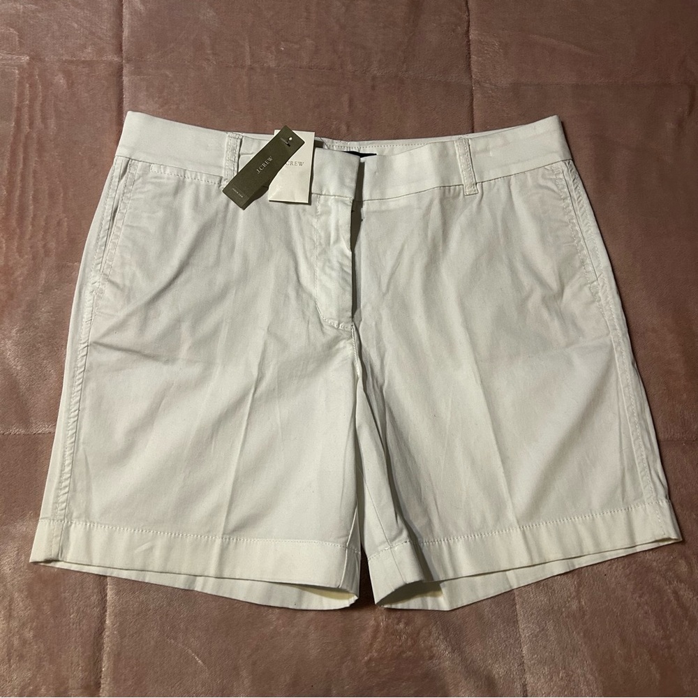 NWT J. Crew 7” stretch chino short